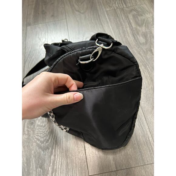 Kid's Checkered Duffle Bag Travel Tote Bag - Picture 3 of 8